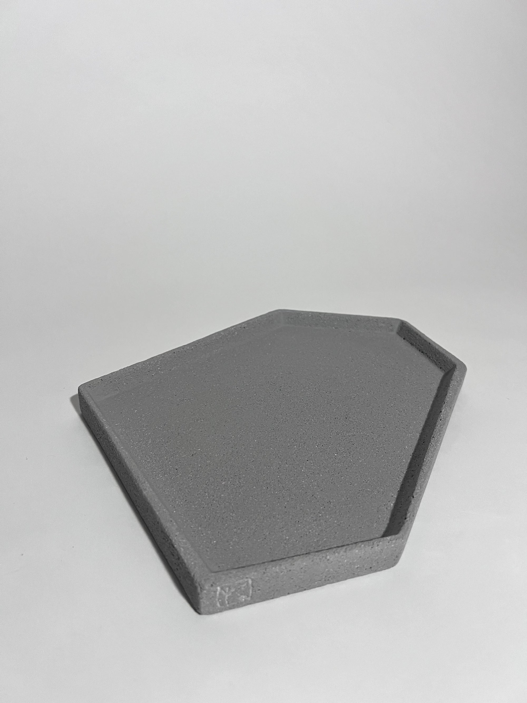 HEXAGONAL TRAY Sanded