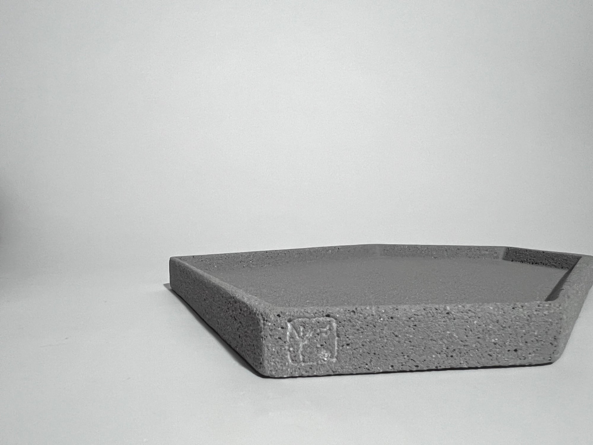 HEXAGONAL TRAY Sanded