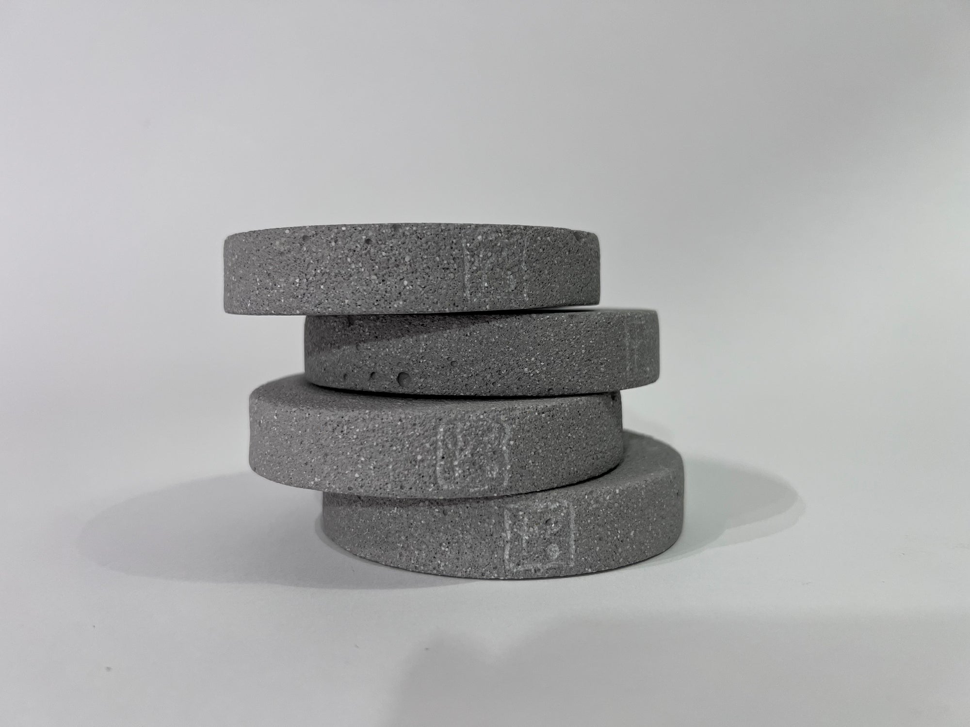 ROUND COASTERS Sanded